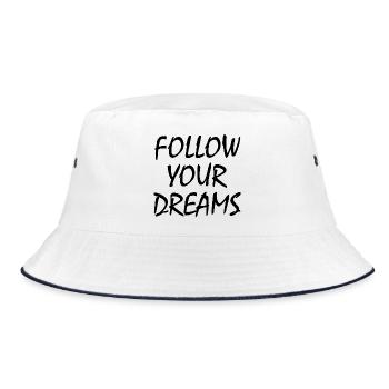Follow your dreams - Bob - blanc/marine - Devant