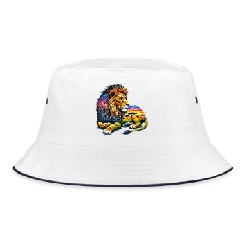 Lion - Bob - blanc/marine - Devant