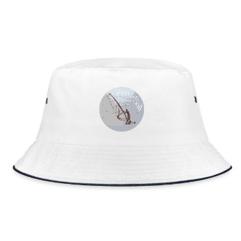 Speed-Sail - Bucket Hat - white/navy - Front