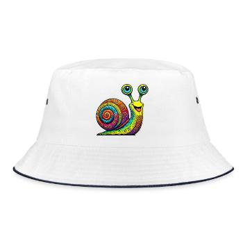 Escargot - Bob - blanc/marine - Devant