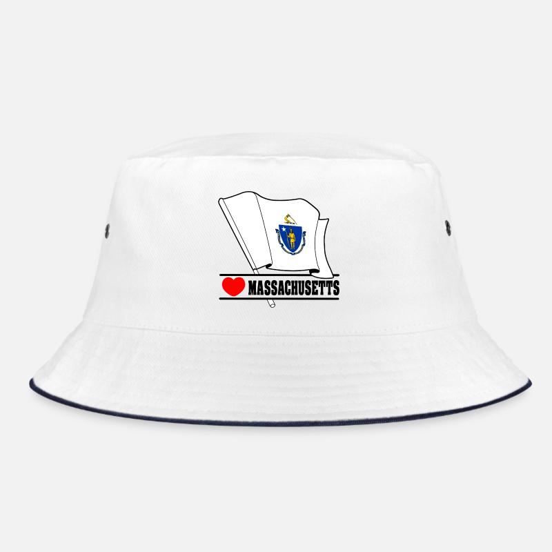 Drapeau Massachusetts coeur MASSACHUSETTS Bob