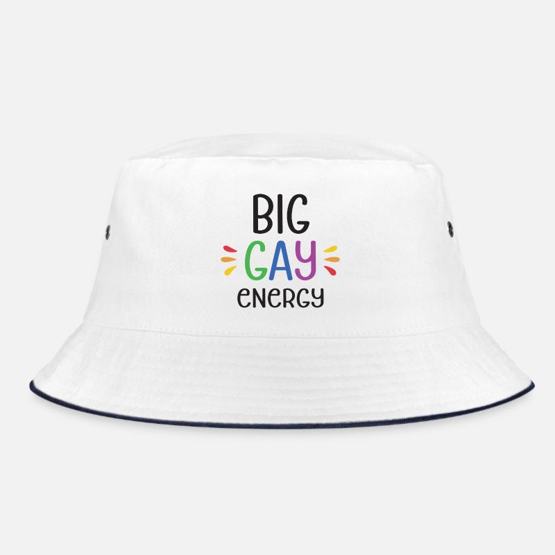 LGBTQ Pride Monat - Große schwule Energie Bucket Hat