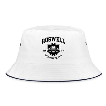 Roswell 1947 - Bob - blanc/marine - Devant