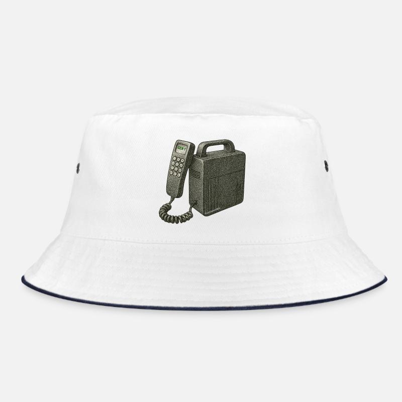 Nostalgisches Telefon Bucket Hat