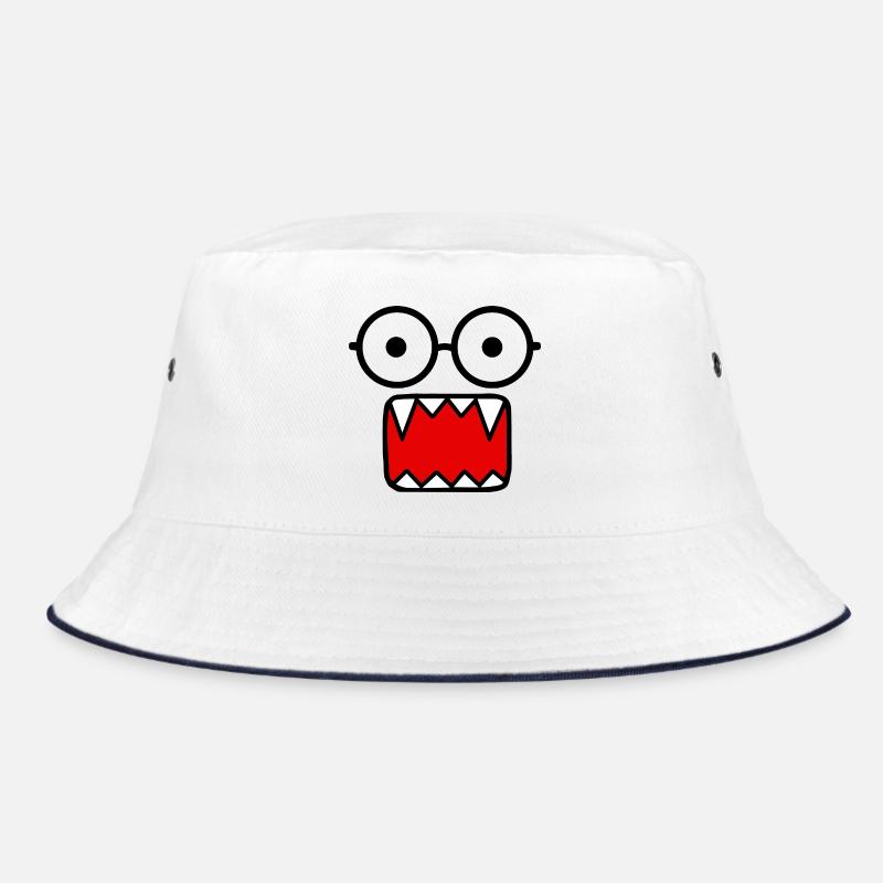 Retro Y2K Monster Emo Halloween Bucket Hat