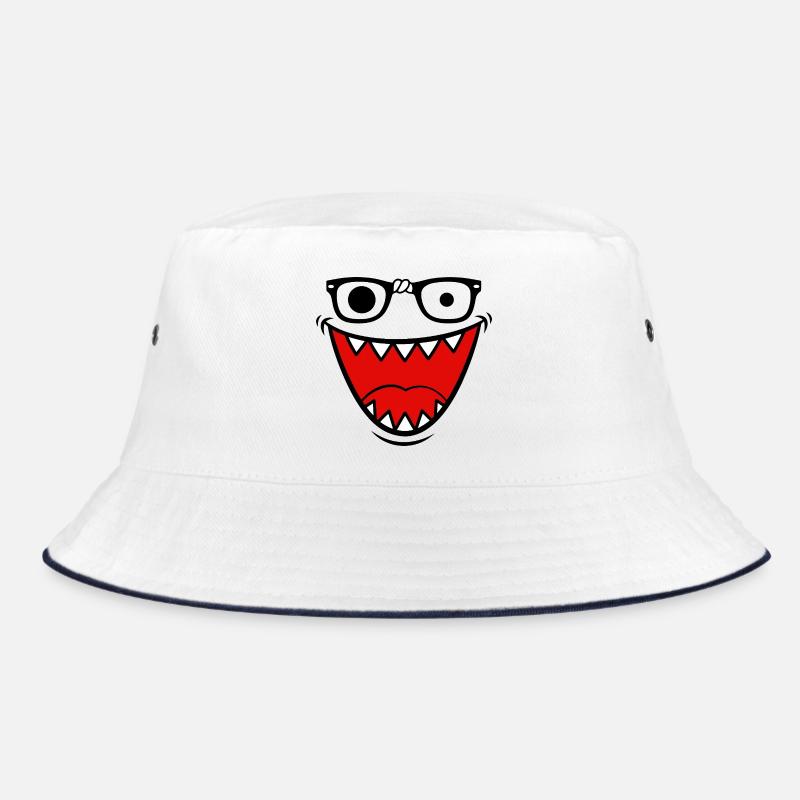 Retro Y2K Monster Emo Halloween Bucket Hat