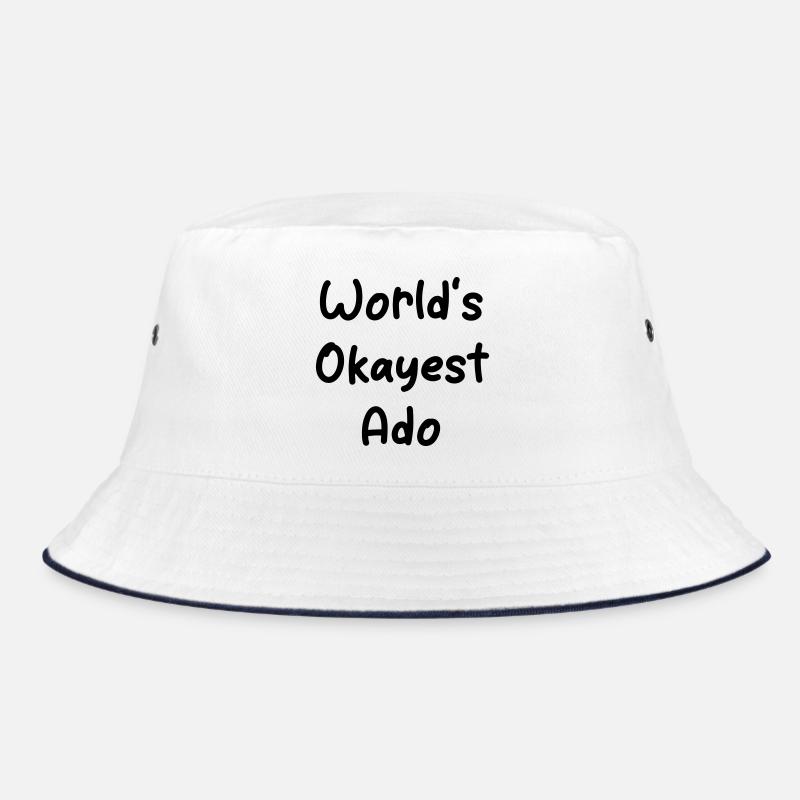 World’s Okayest Ado - Conception du nom - Bob - blanc/marine