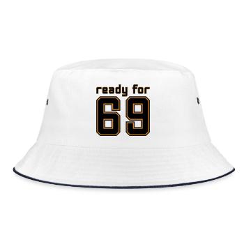 Maillot prêt pour 69 - Bob - blanc/marine - Devant