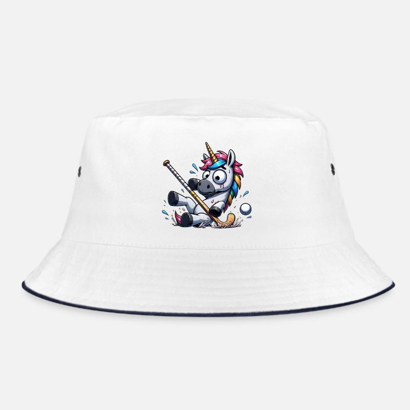 Licorne drôle golfant avec moment d’éclaboussure Bob