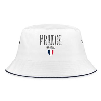 Originaire de France, né en France - Bob - blanc/marine - Devant