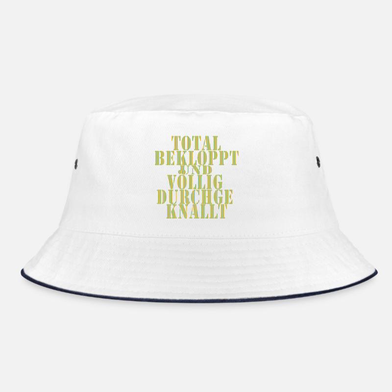 Total Beklopppt Voll Durchgeknallt Bucket Hat