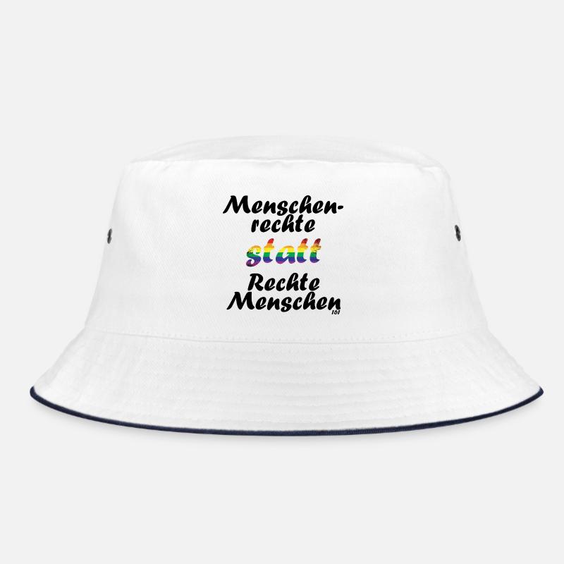 menschenrechte Bucket Hat
