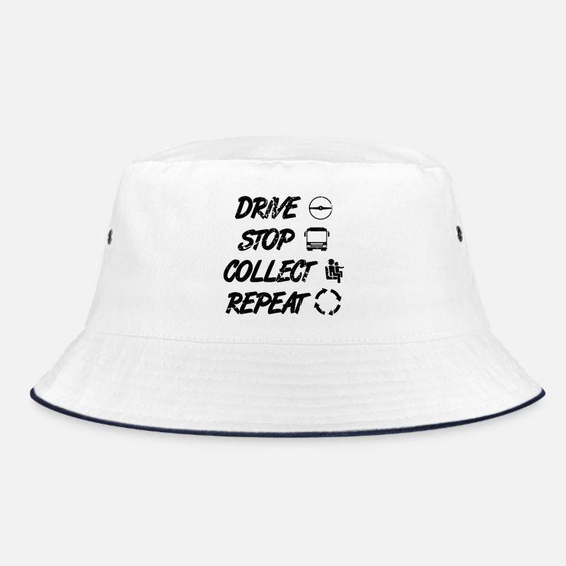Bus Driver Schedule Bucket Hat