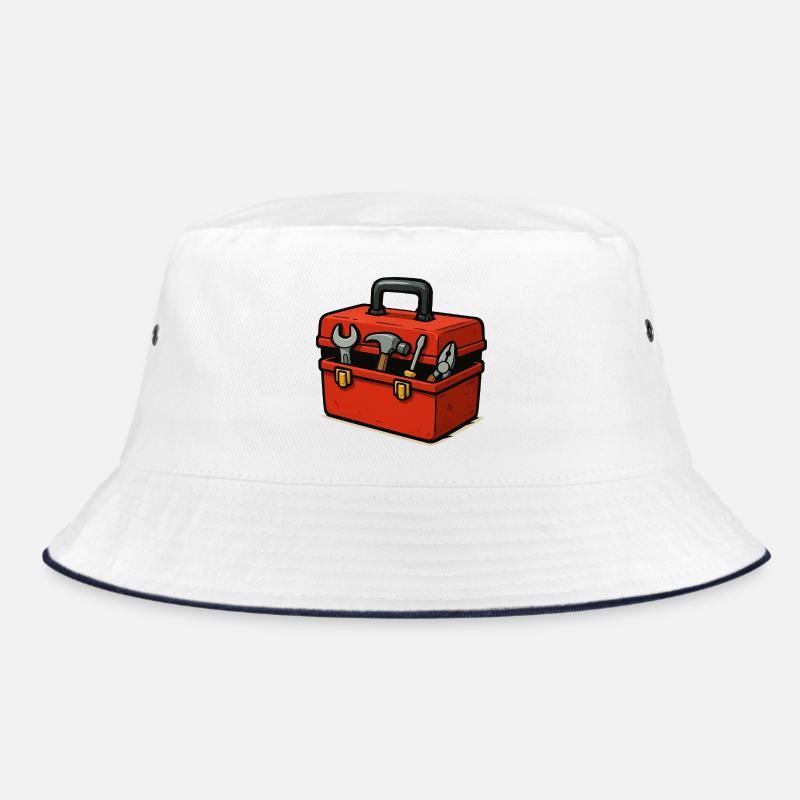 Compact Toolbox Illustration Bucket Hat