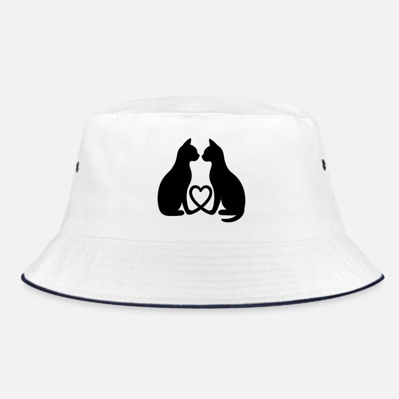 Cat Love Bucket Hat