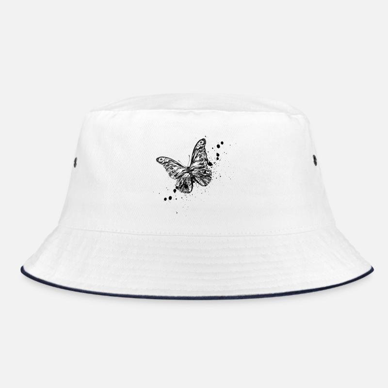Schmetterling Illustration Bucket Hat