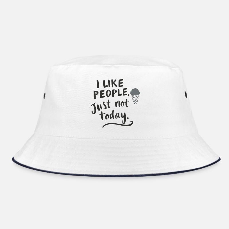 I like people – but not today Bucket Hat