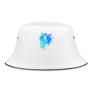 Handball pure focus for women - Bucket Hat - white/navy - Front