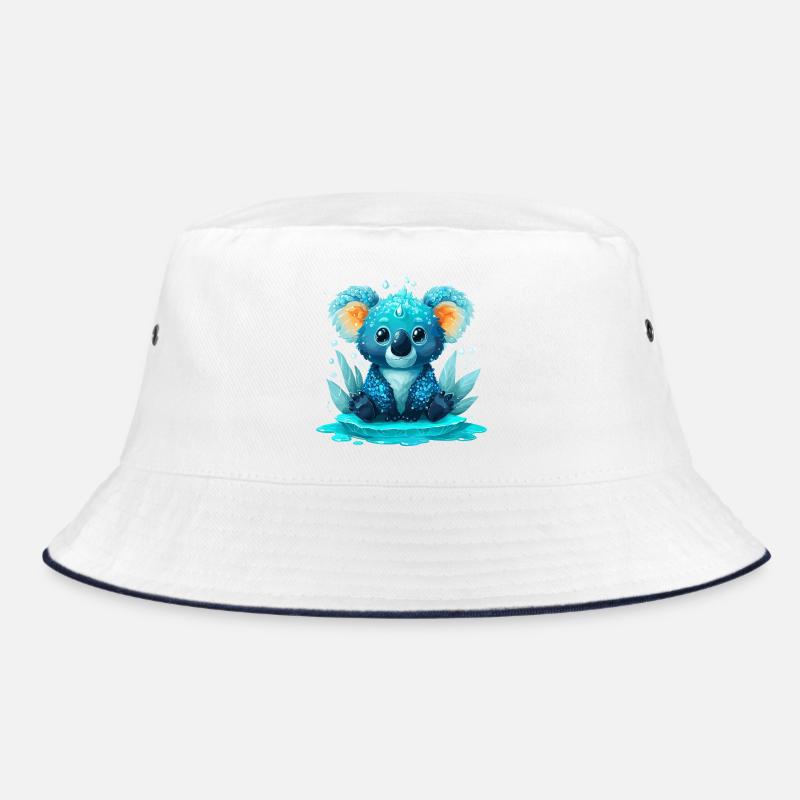 Kobalter Koala Wasserwelt Bucket Hat