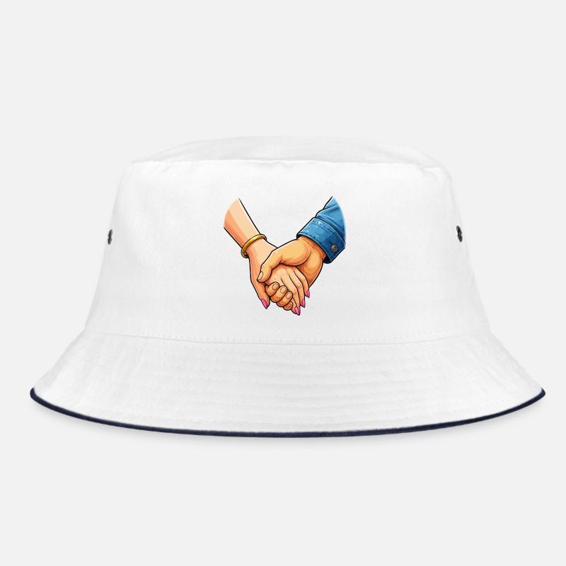 Hands together pair Bucket Hat