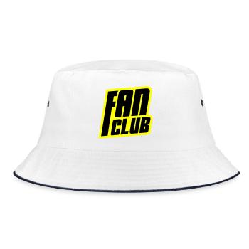 Fan Club - Bucket Hat - white/navy - Front