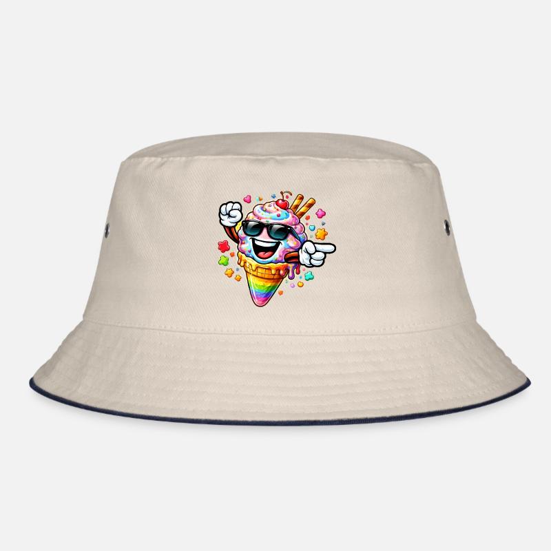 Glace avec lunettes de soleil Bob