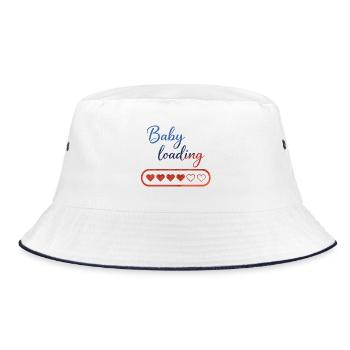 Chargement du bébé : Compte à rebours du cœur - Bob - blanc/marine - Devant