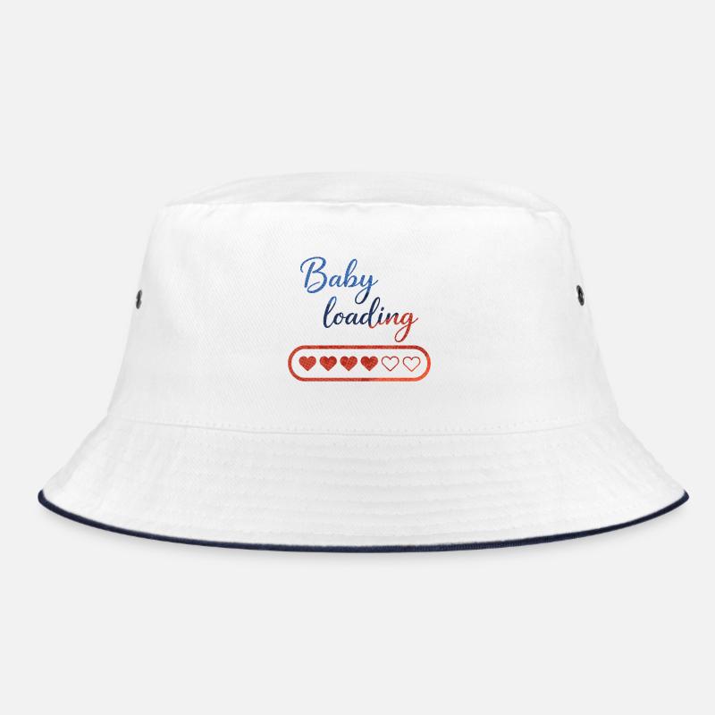Baby Loading: Heart Countdown Bucket Hat