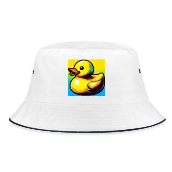 Caneton Canard Canard Canard - Bob - blanc/marine - Devant