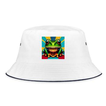 grenouille - Bob - blanc/marine - Devant