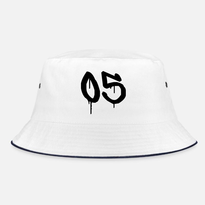 Nummer 05 Urbaner Graffiti-Stil Bucket Hat
