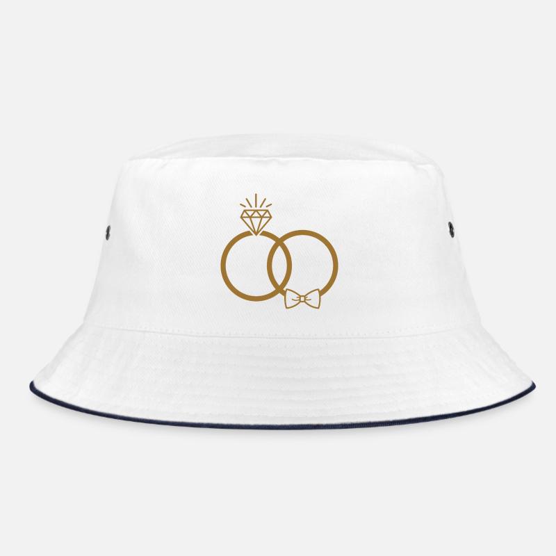 Wedding rings Bucket Hat
