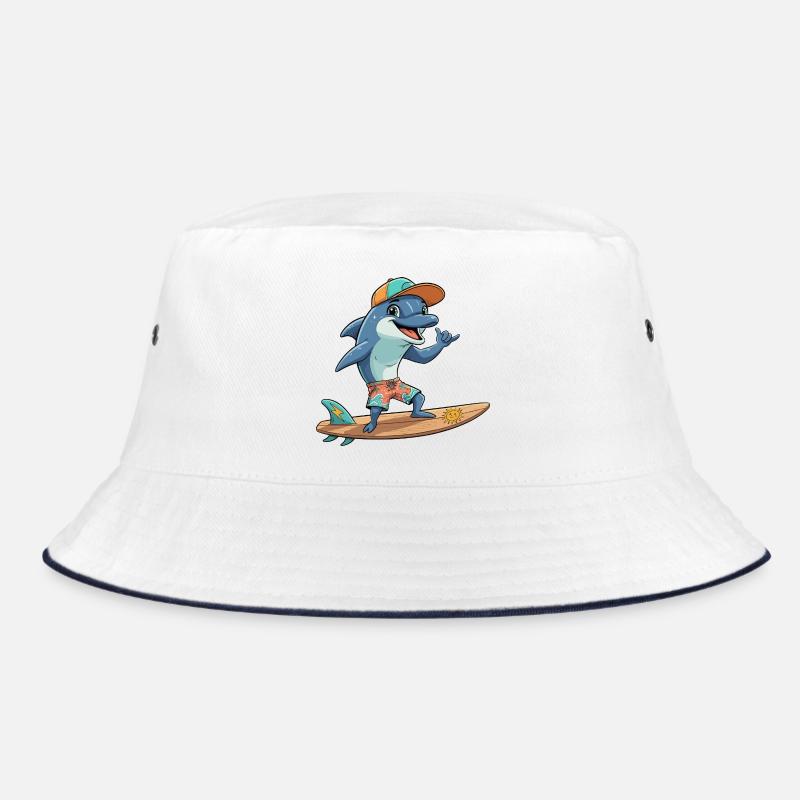 Surfer Dolphin Beach Look Bob
