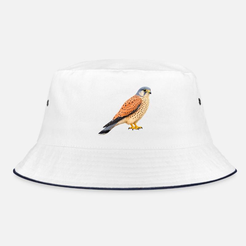 Common kestrel male Bucket Hat