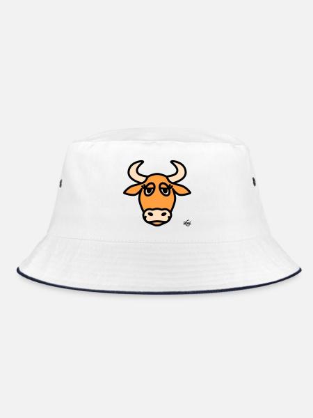 Taurus Large - Bucket Hat - white/navy
