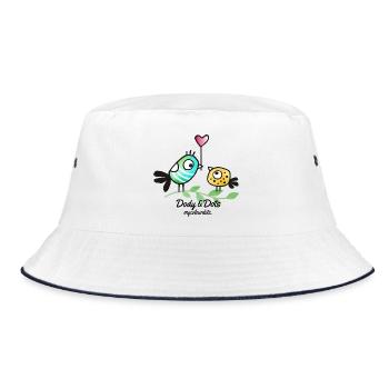 Dody & Dots - Icône par mycolourdots - Bob - blanc/marine - Devant