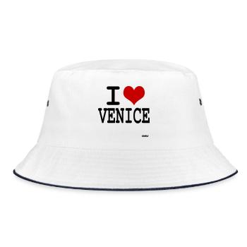 i love Venice - couleurs personnalisables - Bob - blanc/marine - Devant