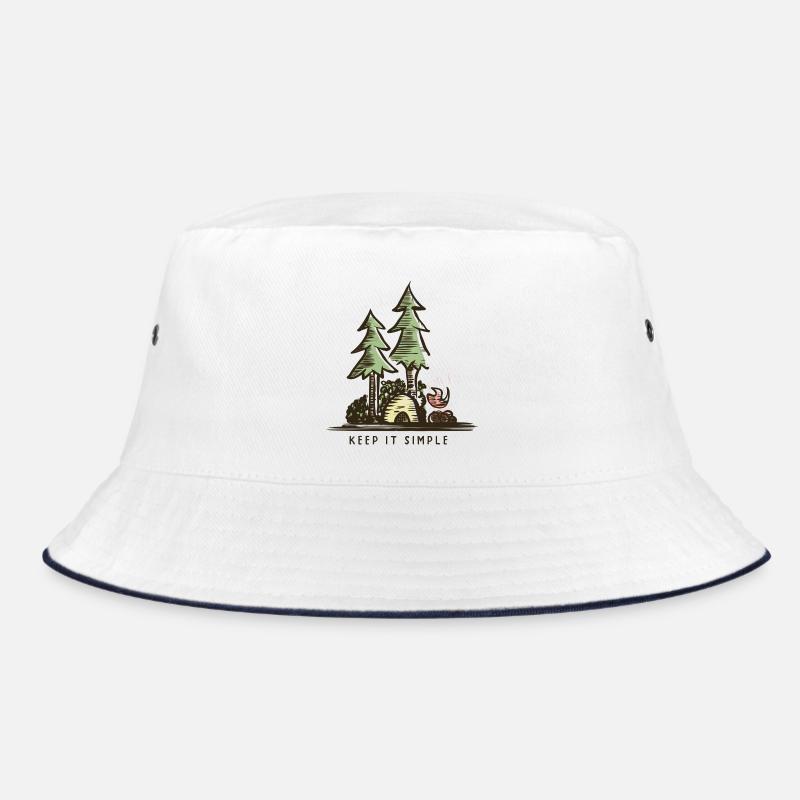 Camping Campfire Bucket Hat