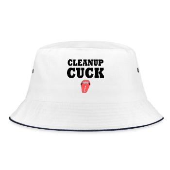 Cuckold - Bob - blanc/marine - Devant