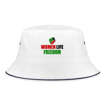 Women life freedom - Bob - blanc/marine - Devant