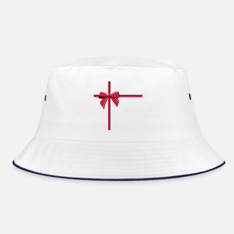 Elegante dekorative Schleifenillustration Bucket Hat
