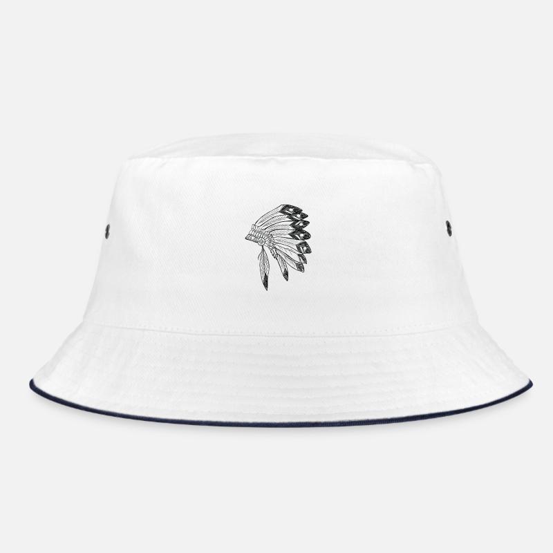 Coiffe Apache Guerrier Indien Bob