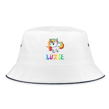 Lucy Unicorn - Bucket Hat - white/navy - Front