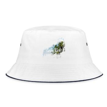 Costa Rica - Bucket Hat - white/navy - Front