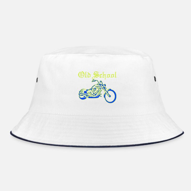 Motorrad, Roller, Moped Bucket Hat