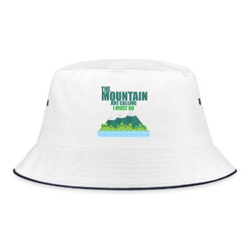 La montagne - Bob - blanc/marine - Devant