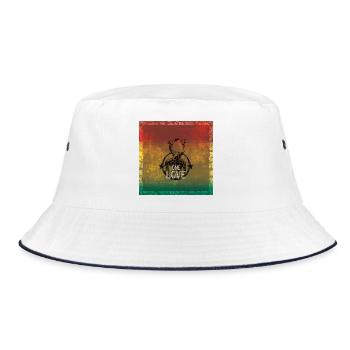 un reggae d'amour - Bob - blanc/marine - Devant