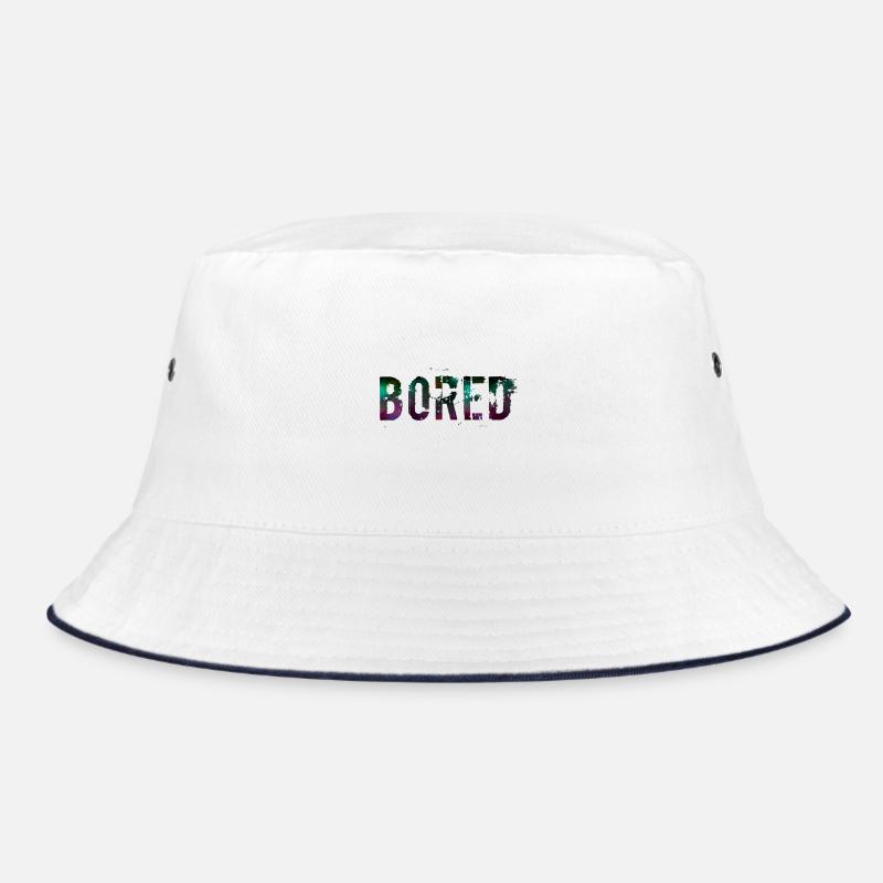 Bored Farbexplosion Graffiti Text Bucket Hat