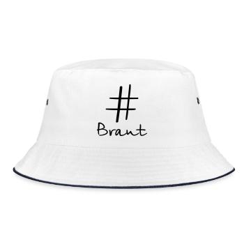 #Braut hen party stag night - Bucket Hat - white/navy - Front