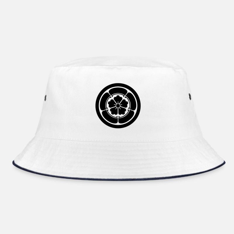 Oda Mon Japanese samurai schwartz Bucket Hat
